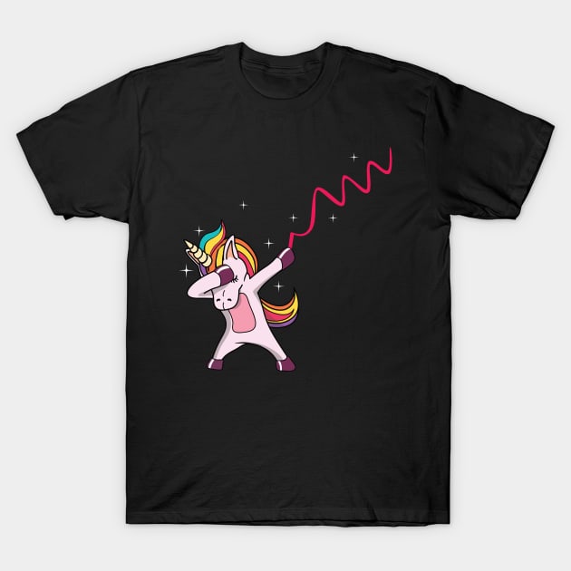 Unicorn Gymnast T-Shirt by ThyShirtProject - Affiliate